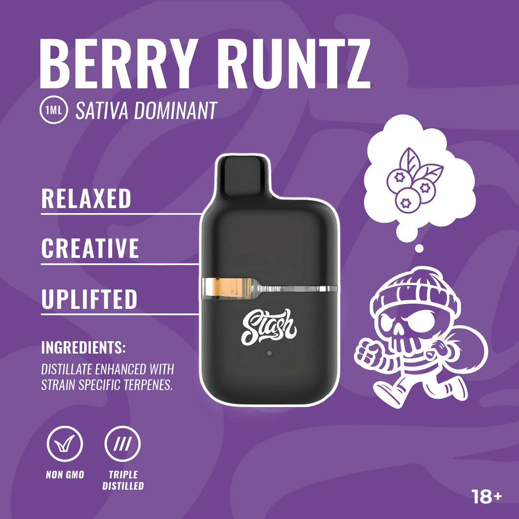 Stash Bar - Berry Runtz 1g