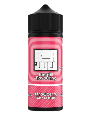 Bar Shot - Strawberry Ice Cream Longfill 120ml