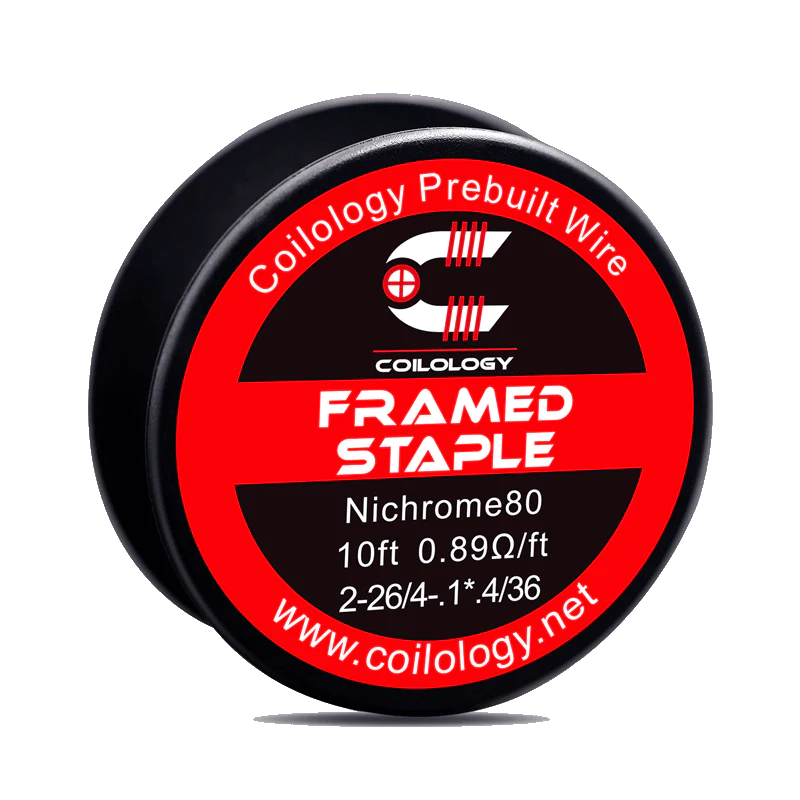 Coilology Framed Staple Wire 10ft Ni80 0.89 ohm/m