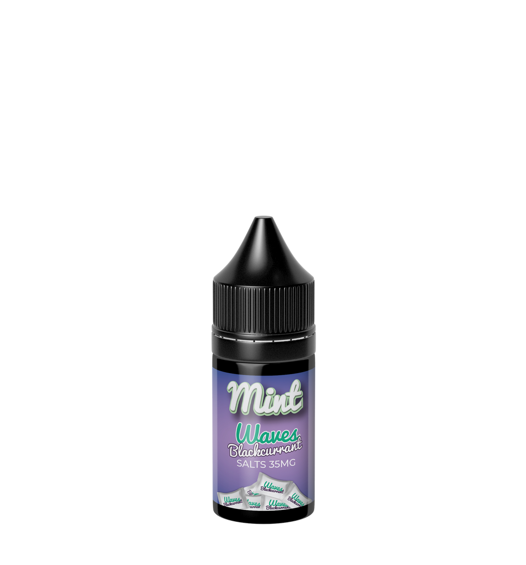 Mint Liquids - Waves Blackcurrant Nic Salts 30ml