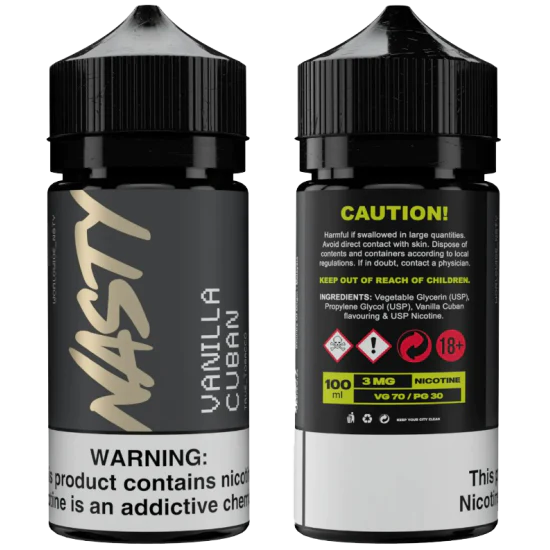 Nasty ModMate Vanilla Cuban 100ml 3mg