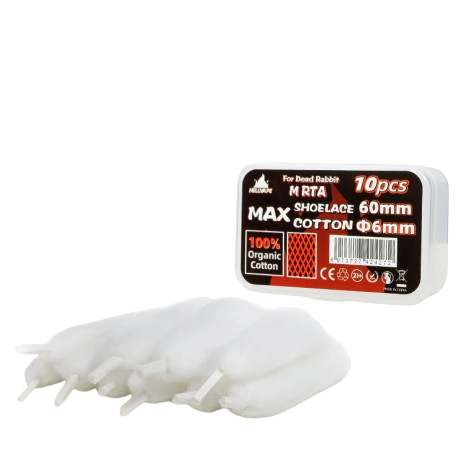 Hellvape Dead Rabbit M RTA MAX Shoelace Cotton Tub